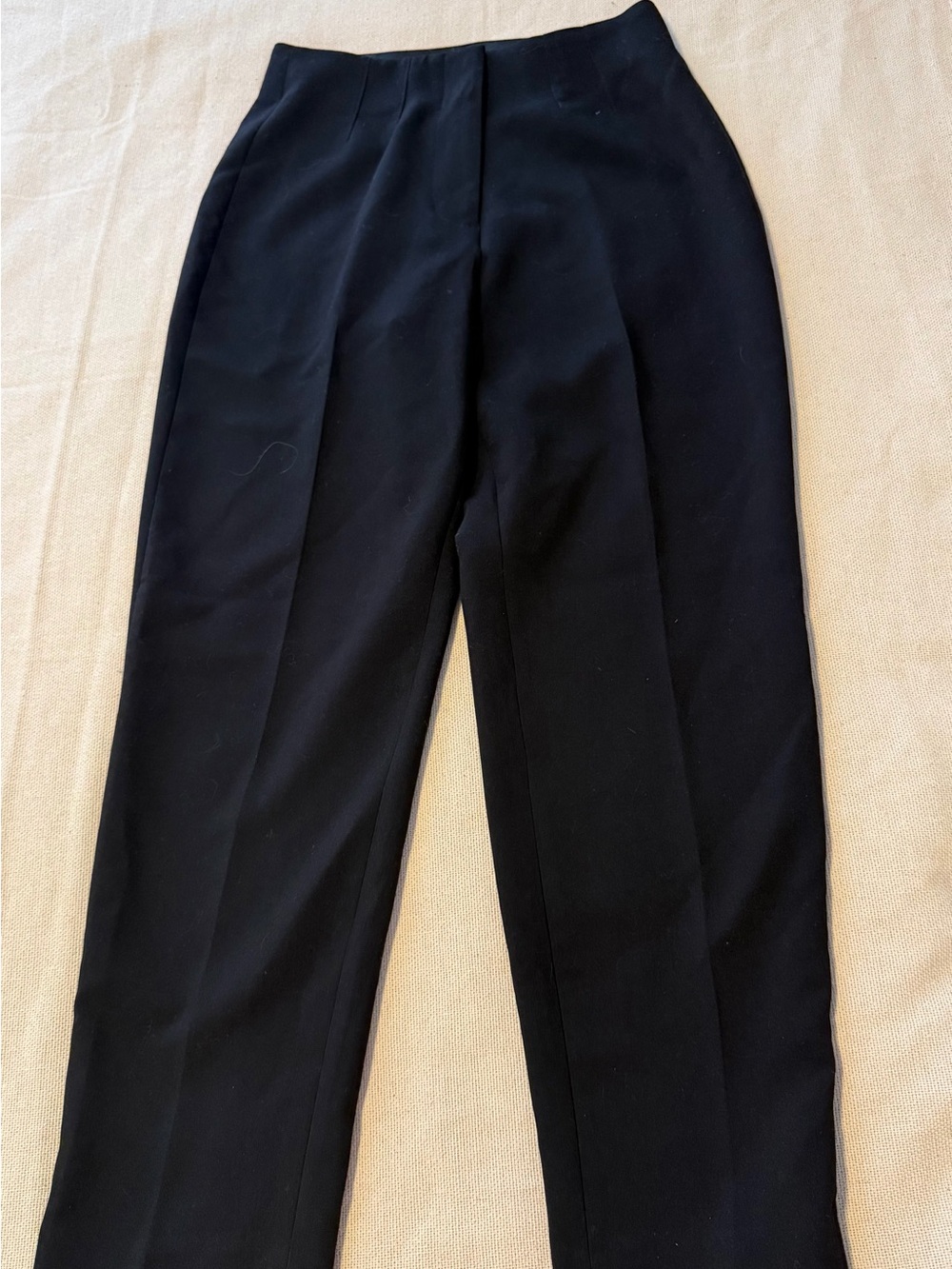H&M Classic Black High-Waist Trousers